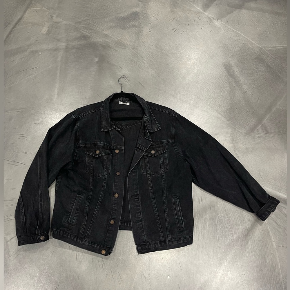 Black Jean Jacket